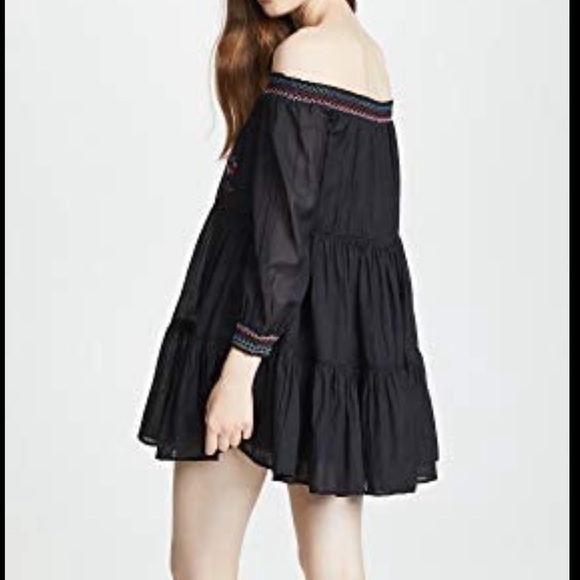 NWT free people sunbeams floral embroidered dress - Picture 2 of 2